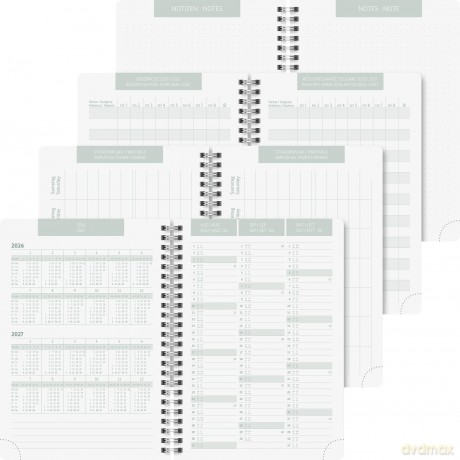 Brunnen: BRUNNEN Schźlerkalender Bloom 2026/2027