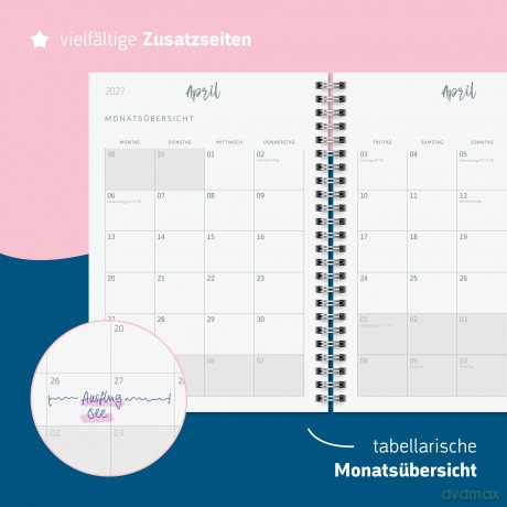 Brunnen: BRUNNEN Schźlerkalender Shadow 2026/2027