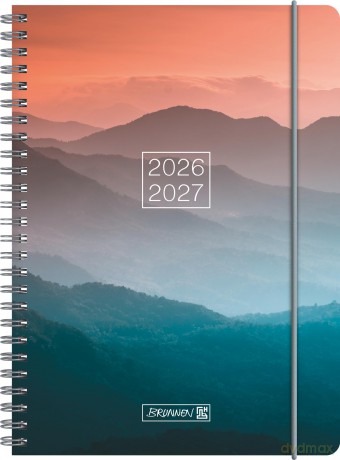 Brunnen: BRUNNEN Schźlerkalender Sunset 2026/2027