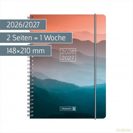 Brunnen: BRUNNEN Schźlerkalender Sunset 2026/2027