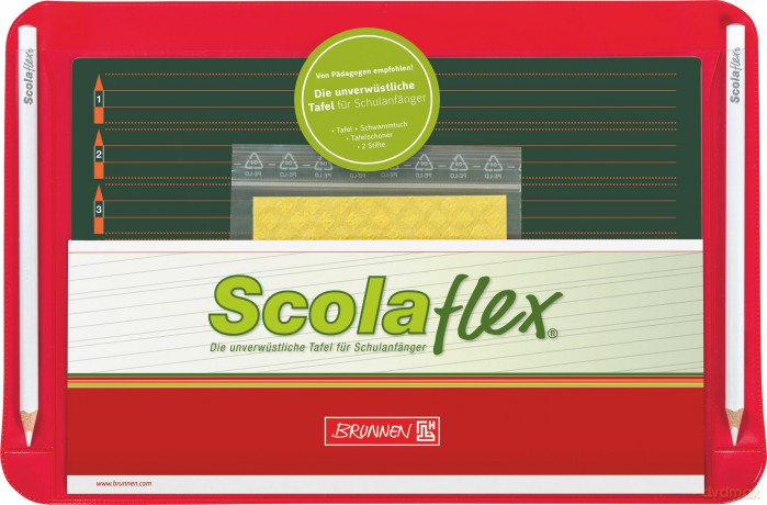 Brunnen: BRUNNEN Schźlertafel Scolaflex A0 grźn