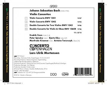 Soloists: Bach:Violin Concertos [CD]