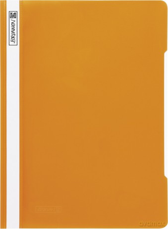 Brunnen: BRUNNEN Schnellhefter Kunststoff orange