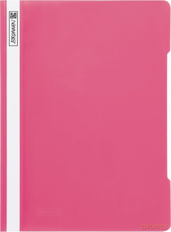 Brunnen: BRUNNEN Schnellhefter Kunststoff pink DI