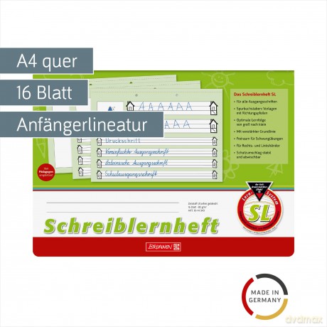 Brunnen: BRUNNEN Schreiblernheft Lineatur SL 1. S