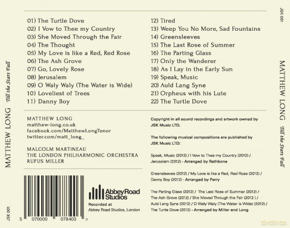 Matthew Long: Till The Stars Fall [CD]