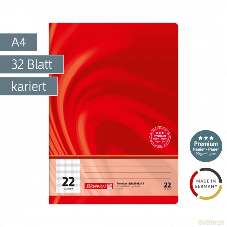 Brunnen: BRUNNEN Schulheft Vivendi Lineatur 22 ka