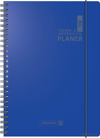 Brunnen: BRUNNEN Unterrichtsplaner 2026/2027 blau