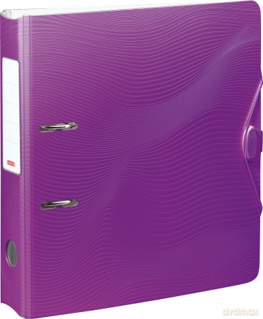 BRUNNEN WAVE Ordner purple Kunststoff 7,