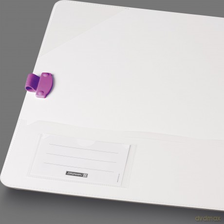 BRUNNEN WAVE Ordner purple Kunststoff 7,