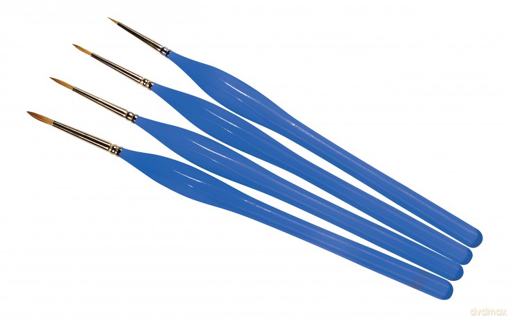 Brush Pack Detail Ergonomic Handle 00012: Brush Pack Detail Ergonomic Handle 00012