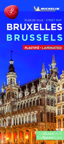 Brussels Michelin City Map 9207 [KSIĄŻKA]