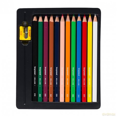 Bruynzeel Kids Triple Kleurpotloden Set 12