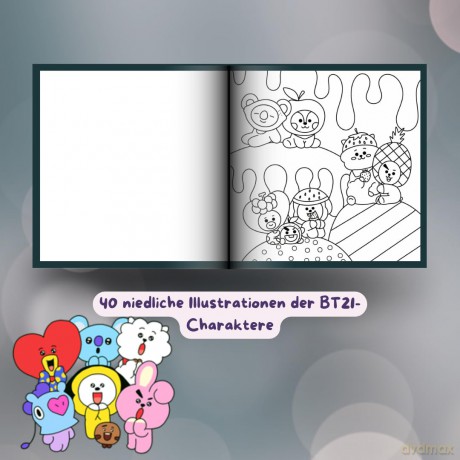 BT21 Color the Universe