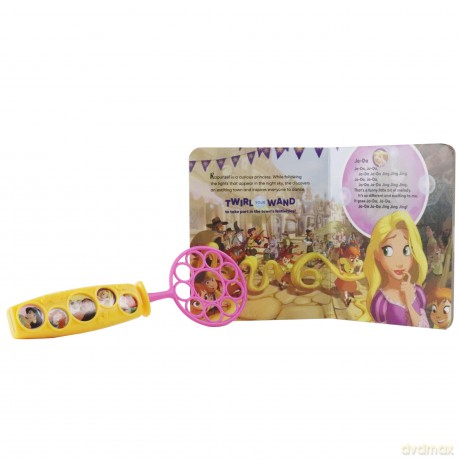Bubble Wand Box Disney Princess Make a Wish [KSIĄŻKA]
