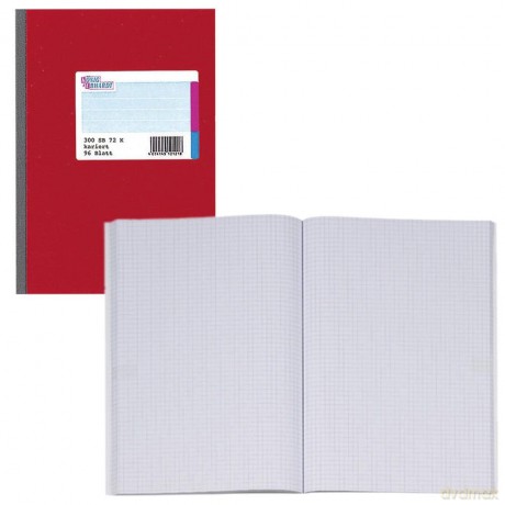 Buch A4 kar.96blatt rot