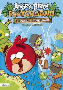 Angry Birds. Playground. Czerwony I Łamigłówki. Książka Z Naklejkami [KSIĄŻKA]