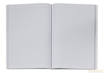 Buch A4 lin.blau 96Seiten