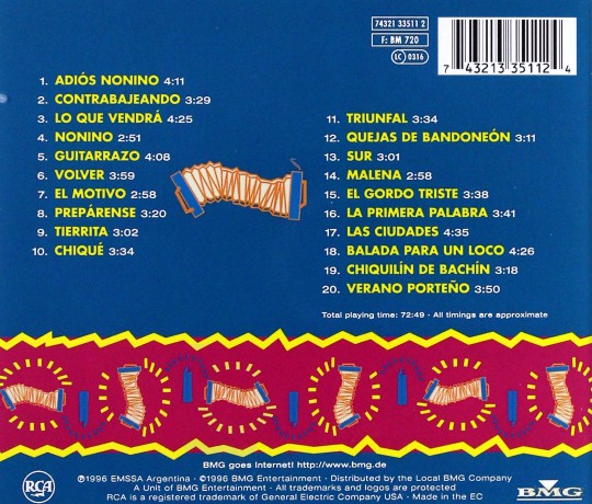 Astor Piazzolla: 20 Greatest Hits [CD]