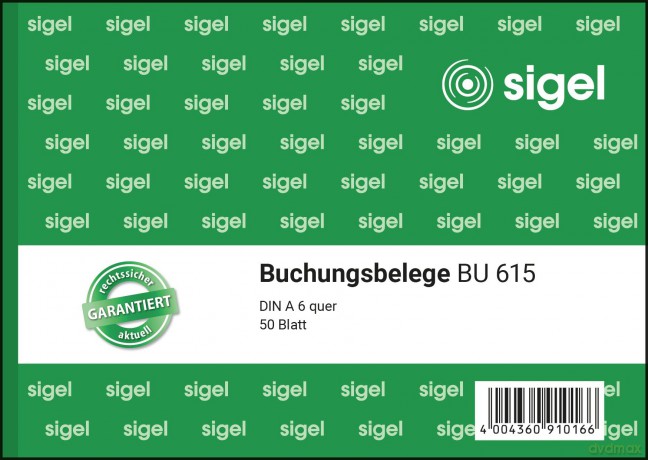 Buchungsbeleg,A6quer,50Bl.1-Fa
