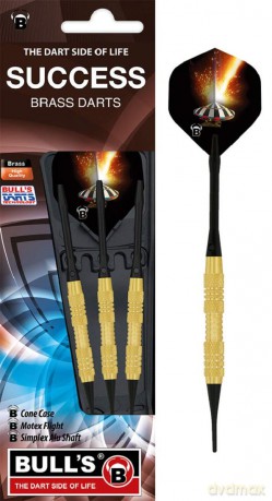 BULL'S 3 Softdart Success Brass 14 g