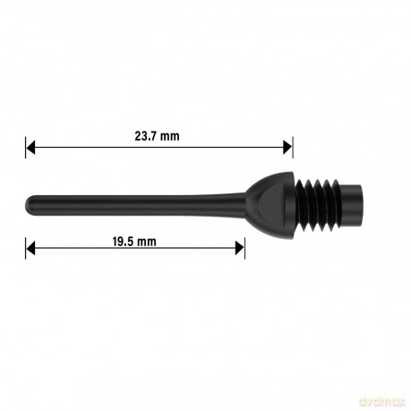 BULL'S Softdart 1.000 Spitzen schwarz