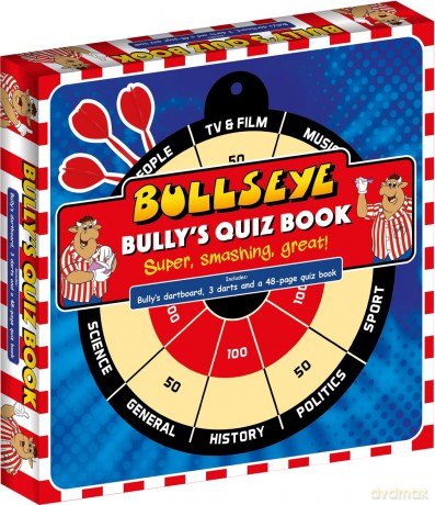Bullseye Bullys Quiz Book dart set [KSIĄŻKA]