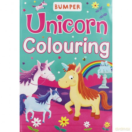 Bumper Unicorn Colouring [KSIĄŻKA]