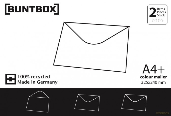 BUNTBOX Briefumschlge DIN C4 ohne Fenst