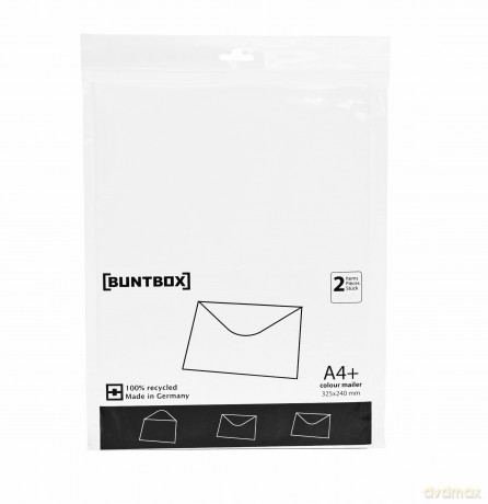 BUNTBOX Briefumschlge DIN C4 ohne Fenst