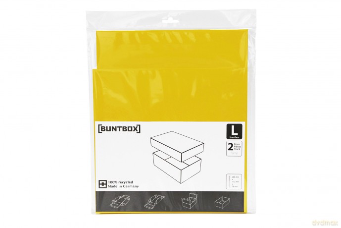 BUNTBOX L Geschenkboxen-Set gelb