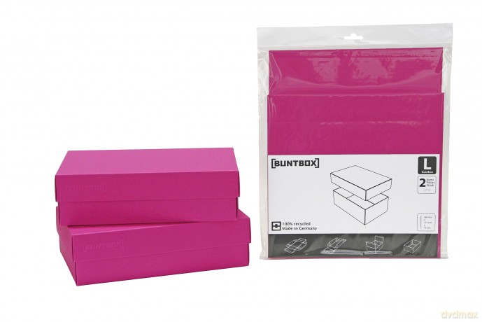 BUNTBOX L Geschenkboxen-Set pink
