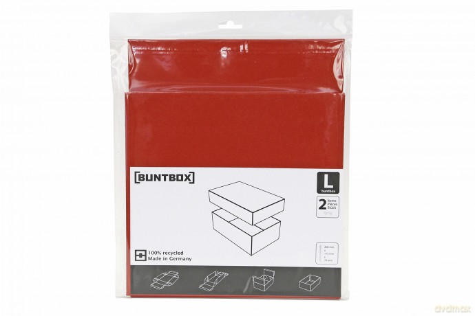 BUNTBOX L Geschenkboxen-Set rot