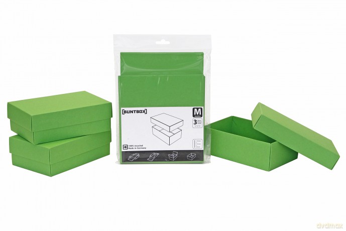 BUNTBOX M Geschenkboxen-Set grźn