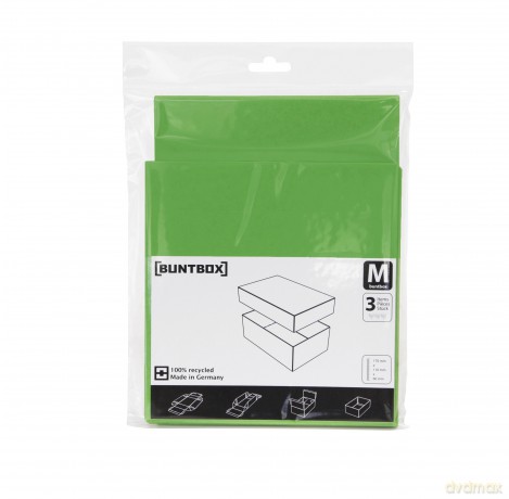 BUNTBOX M Geschenkboxen-Set grźn