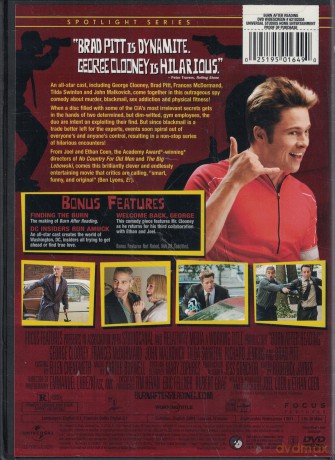 Burn After Reading [DVD]