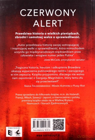 Czerwony Alert - Bill Browder [KSIĄŻKA]