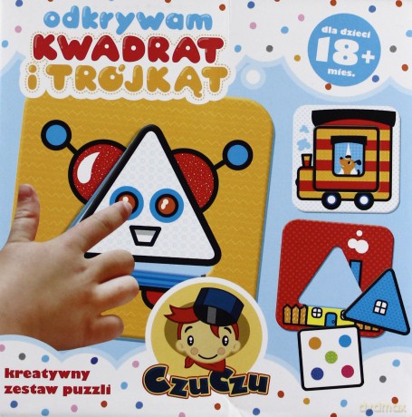 Czuczu. Odkrywam Kwadrat I Trójkąt [PUZZLE]