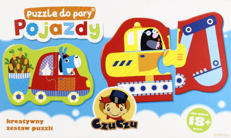 Czuczu. Puzzle Do Pary. Pojazdy [PUZZLE]