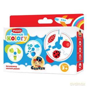 Czuczu. Puzzle. Poznaję Kolory [PUZZLE]
