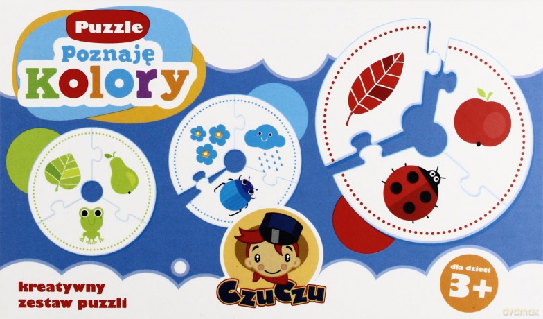 Czuczu. Puzzle. Poznaję Kolory [PUZZLE]