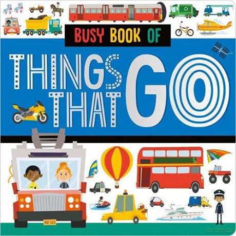 Busy Book Of Things That Go [KSIĄŻKA]