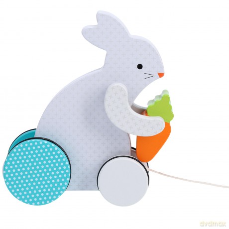 Busy Bunny Wooden Pull Toy [KSIĄŻKA]