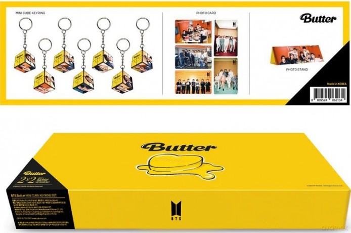 Bts: Butter: Keychain Set