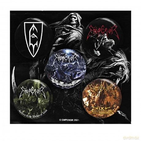 Emperor: Button Badge Set