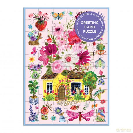 Buzzy Bouquets Greeting Card Puzzle [KSIĄŻKA]