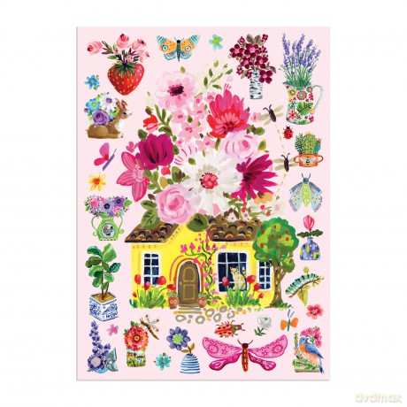 Buzzy Bouquets Greeting Card Puzzle [KSIĄŻKA]