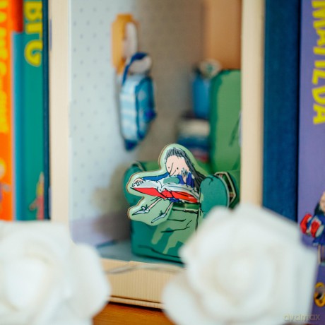 BYO Roald Dahl Matilda Book Nook [KSIĄŻKA]