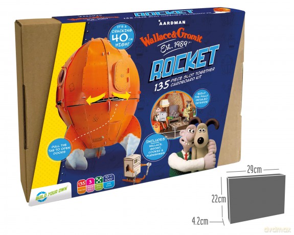 BYO Wallace Gromit Rocket [KSIĄŻKA]