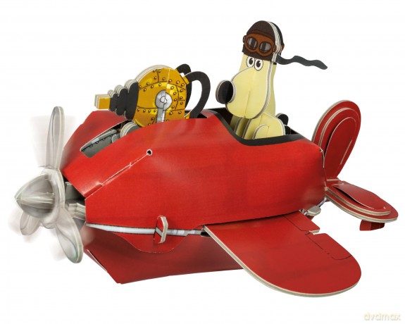 BYO Wallace Gromit Sidecar Plane [KSIĄŻKA]